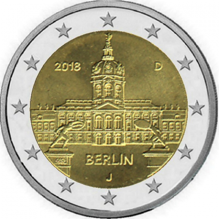 2 € Deutschland - 2018 - J - Schloss Charlottenburg