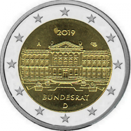 2 € Deutschland - 2019 - A - Bundesrat