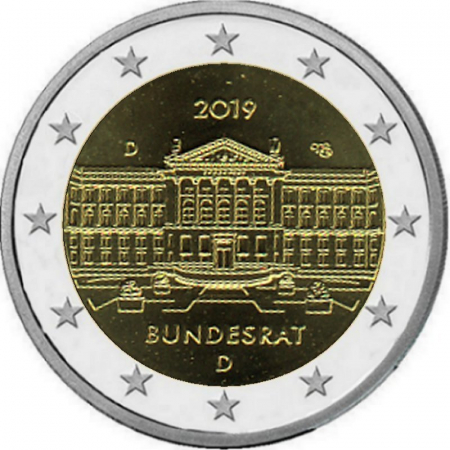 2 € Deutschland - 2019 - D - Bundesrat