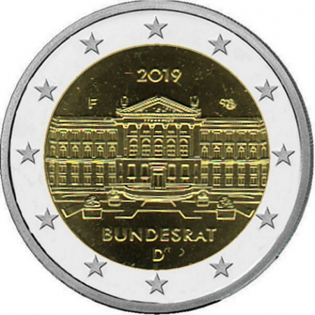 2 € Deutschland - 2019 - F - Bundesrat