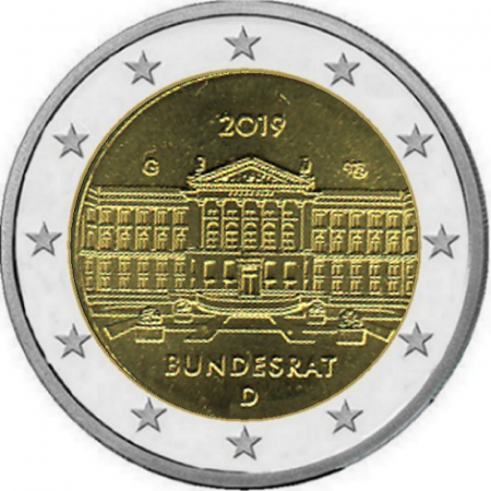 2 € Deutschland - 2019 - G - Bundesrat
