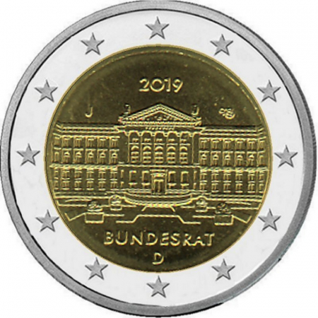 2 € Deutschland - 2019 - J - Bundesrat