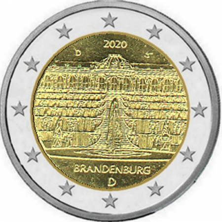 2 € Deutschland - 2020 - D - Schloss Sanssouci