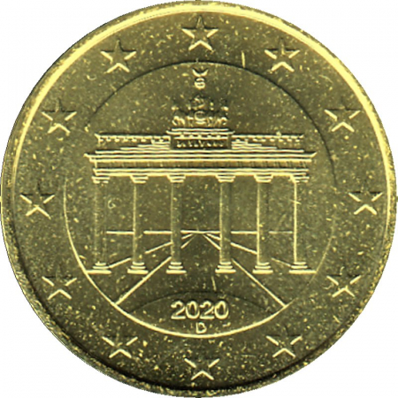 Deutschland - D - 2020 - 50 Cent Kursmünze aus KMS