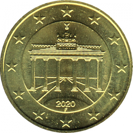 Deutschland - F - 2020 - 50 Cent Kursmünze aus KMS