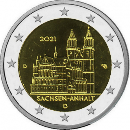 2 € Deutschland - 2021 - D - Magdeburger Dom