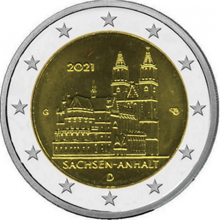 2 € Deutschland - 2021 - G - Magdeburger Dom