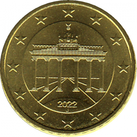 Deutschland - J - 2022 - 50 Cent Kursmünze aus KMS