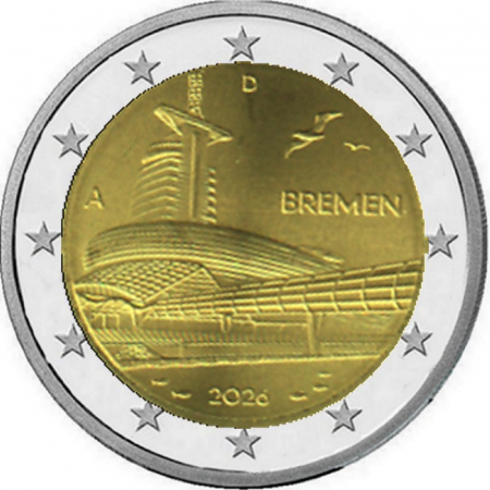 2 € Deutschland - 2026 - A - Klimahaus Bremerhaven