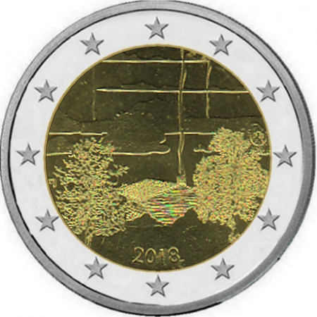 2 € Finnland - 2018 - Finnische Saunakultur