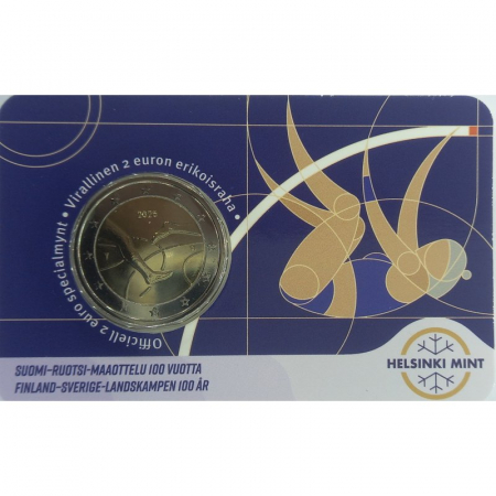 2 € Finnland - 2025 - 100 Jahre Finnland-Schweden-Leichtathletikspiel - FI