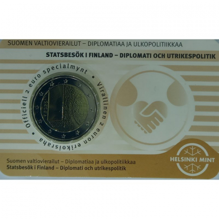 2 € Finnland - 2025 - Staatsbesuche Finnlands - CoinCard (FI)