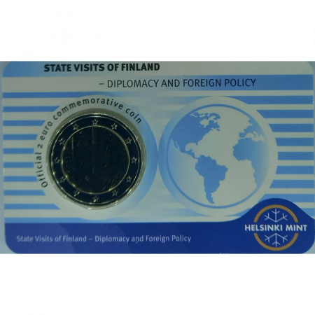 2 € Finnland - 2025 - Staatsbesuche Finnlands - CoinCard (UK)