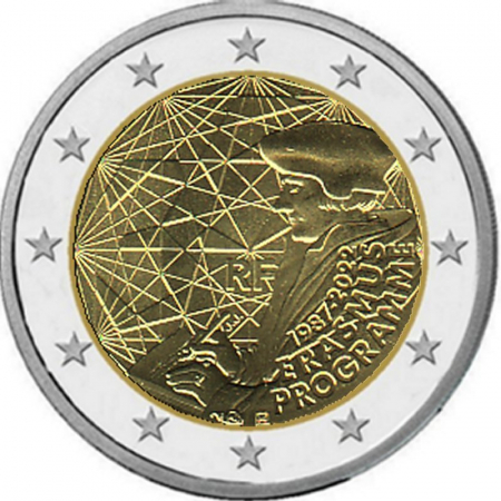 2 € Frankreich - 2022 - Erasmus Programm