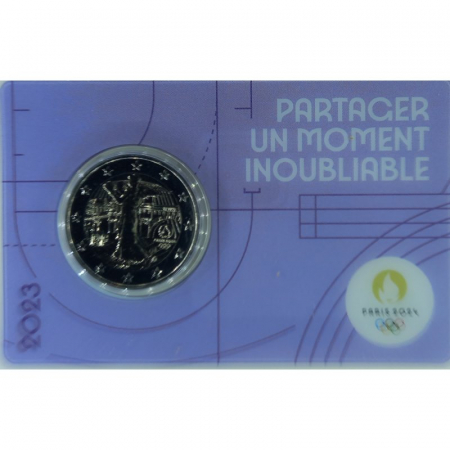 2 € Frankreich - 2023 - Die Säerin und der Faustkampf - (Violet)