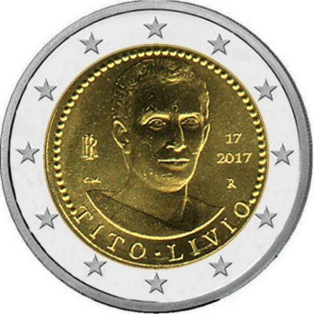 2 € Italien - 2017 - 2000. Todestag von Titus Livius