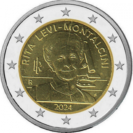 2 € Italien - 2024 - Rita Levi-Montalcini