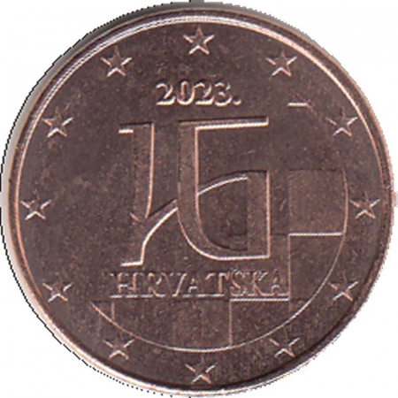 Kroatien 2023 - 2 Cent Kursmünze