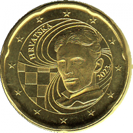 Kroatien 2023 - 20 Cent Kursmünze
