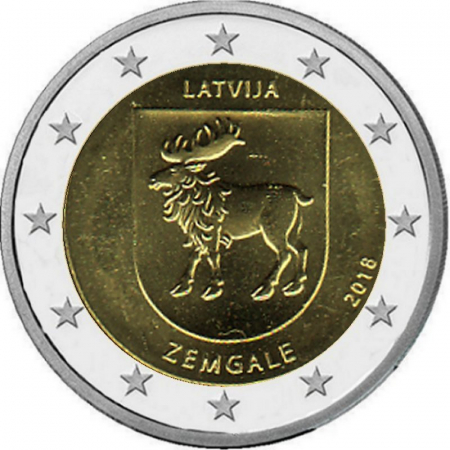 2 € Lettland - 2018 - Zemgale