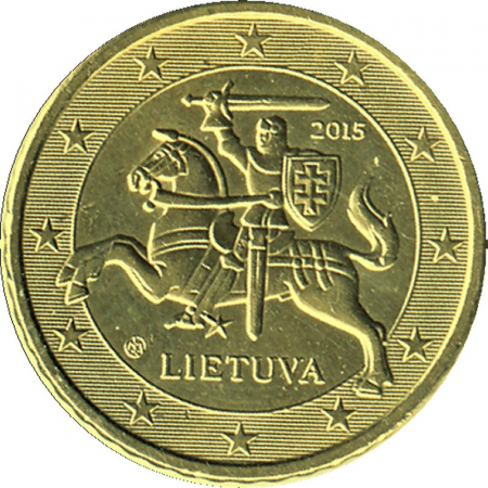Litauen - 2015 - 50 Cent Kursmünze