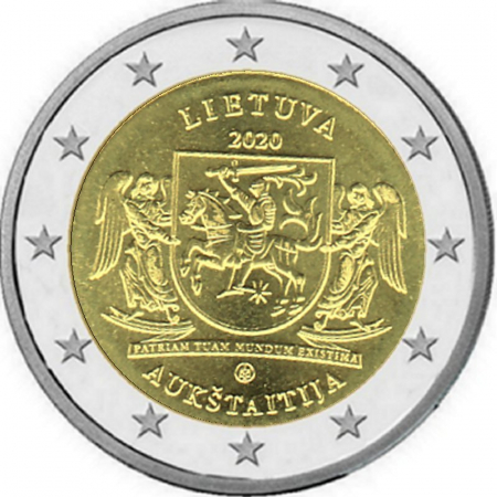 2 € Litauen - 2020 - Aukschaitija