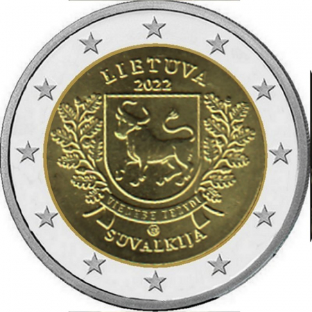 2 € Litauen - 2022 - Region Suvalkija
