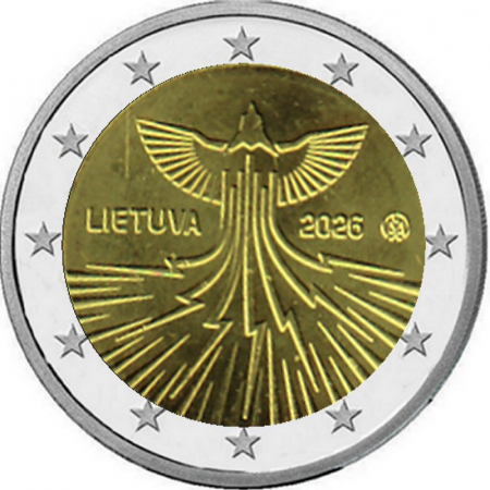 2 € Litauen - 2026 - Unabhängige Energieversorgung