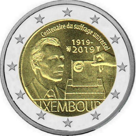 2 € Luxemburg - 2019 - 100 Jahre Wahlrecht