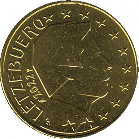 Luxemburg - 2022 - 10 Cent Kursmünze aus KMS