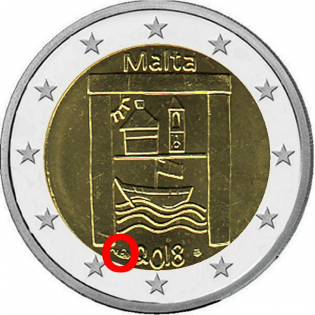 2 € Malta - 2018 - Kulturelles Erbe - CoinCard