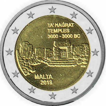 2 € Malta - 2019 - Ta'Hagrat