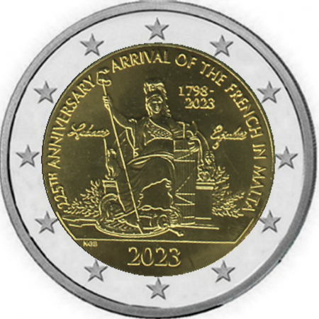 2 € Malta - 2023 - Napoléon Bonaparte