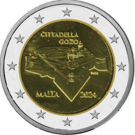 2 € Malta - 2024 - Cittadella Gozo