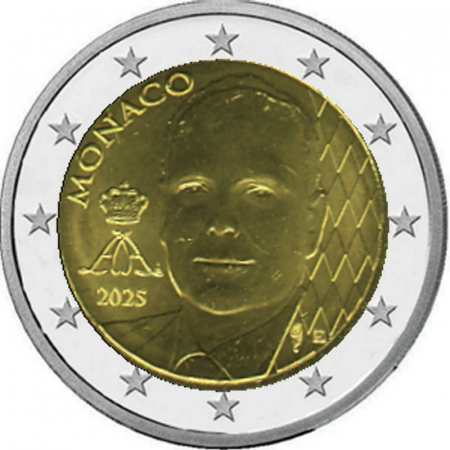 2 € Monaco - 2025 - Fürst Albert II.