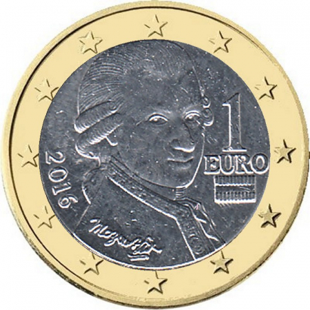 Österreich - 2016 - 1 € Kursmünze