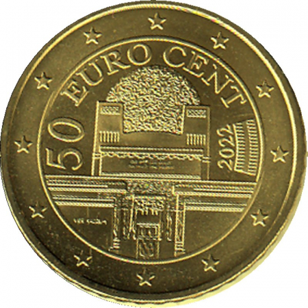 Österreich - 2022 - 50 Cent Kursmünze