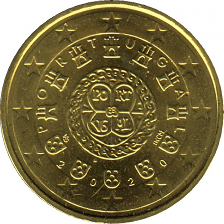 Portugal - 2020 - 50 Cent Kursmünze aus KMS