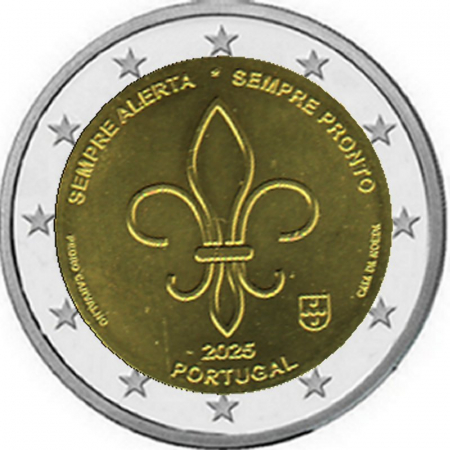 2 € Portugal - 2022 - Weltpfadfinder
