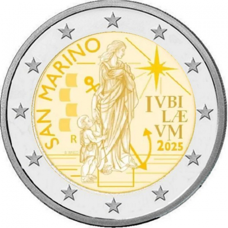 2 € San Marino - 2025 - Heiliges Jahr 2025