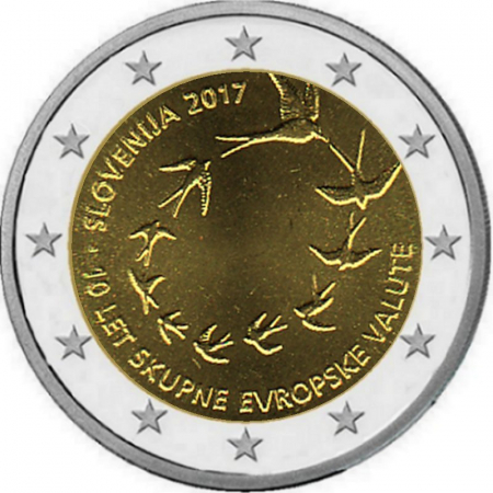 2 € Slowenien - 2017 - Euroeinführung