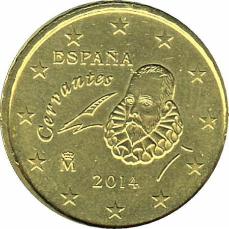 Spanien - 2014 - 10 Cent Kursmünze