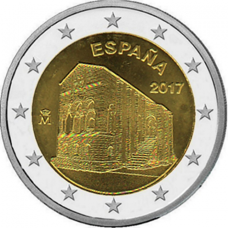 2 € Spanien - 2017 - Monumente von Oviedo