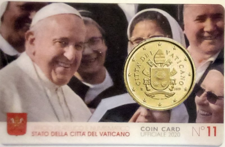 Vatikan - 2020 - CoinCard Nr. 11