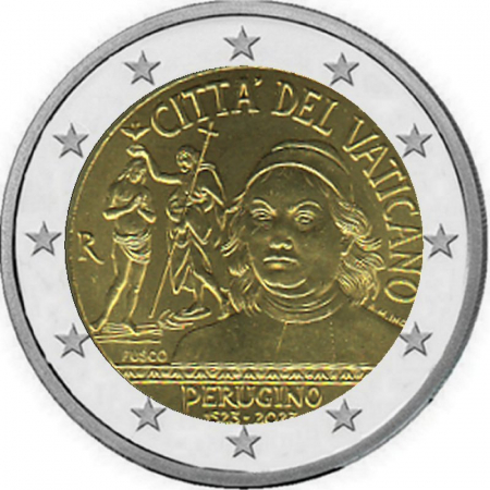 2 € Vatikan - 2023 - 500. Todestag von Pietro Perugino