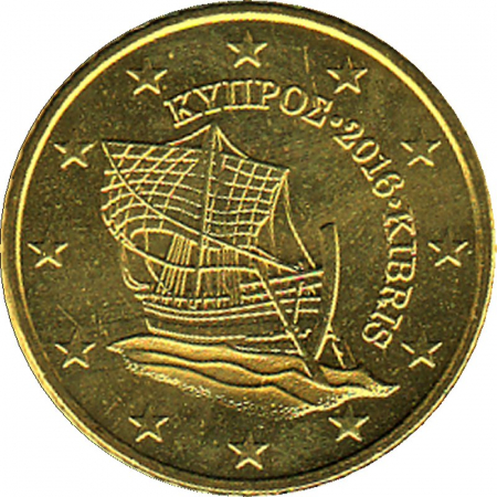Zypern - 2016 - 50 Cent Kursmünze
