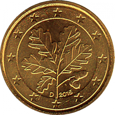 Deutschland - D - 2015 - 1 Cent Kursmünze