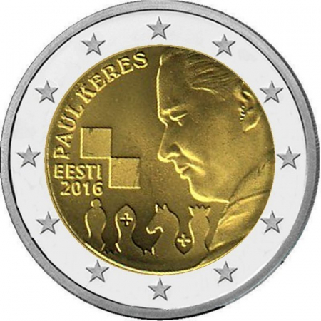 2 € Estland - 2016 - Paul Keres