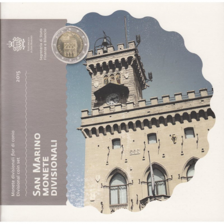San Marino - 2015 - KMS im original Folder