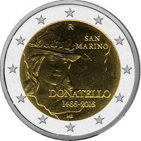 2 € San Marino - 2016 - Donnatello